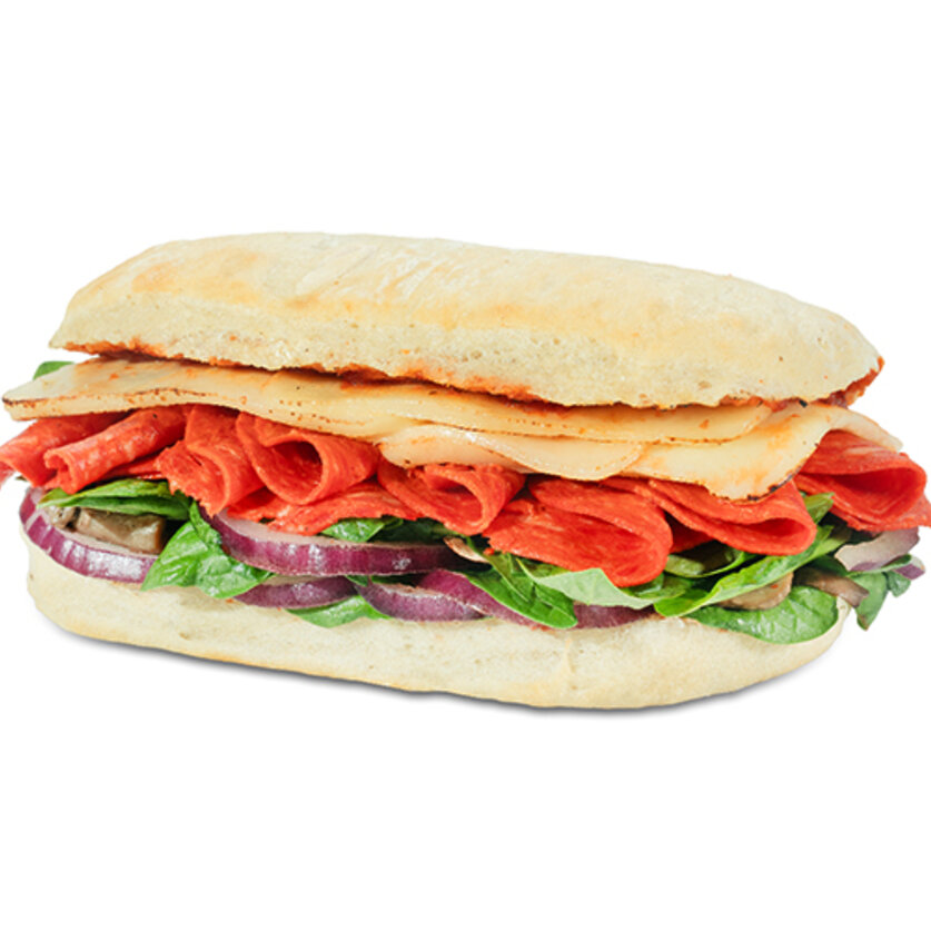 Ciabattas de carnes frías