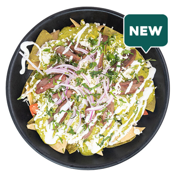 Green Tomatoes Spicy Chilaquiles