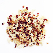 Mezcla de arroz salvaje y quinoas